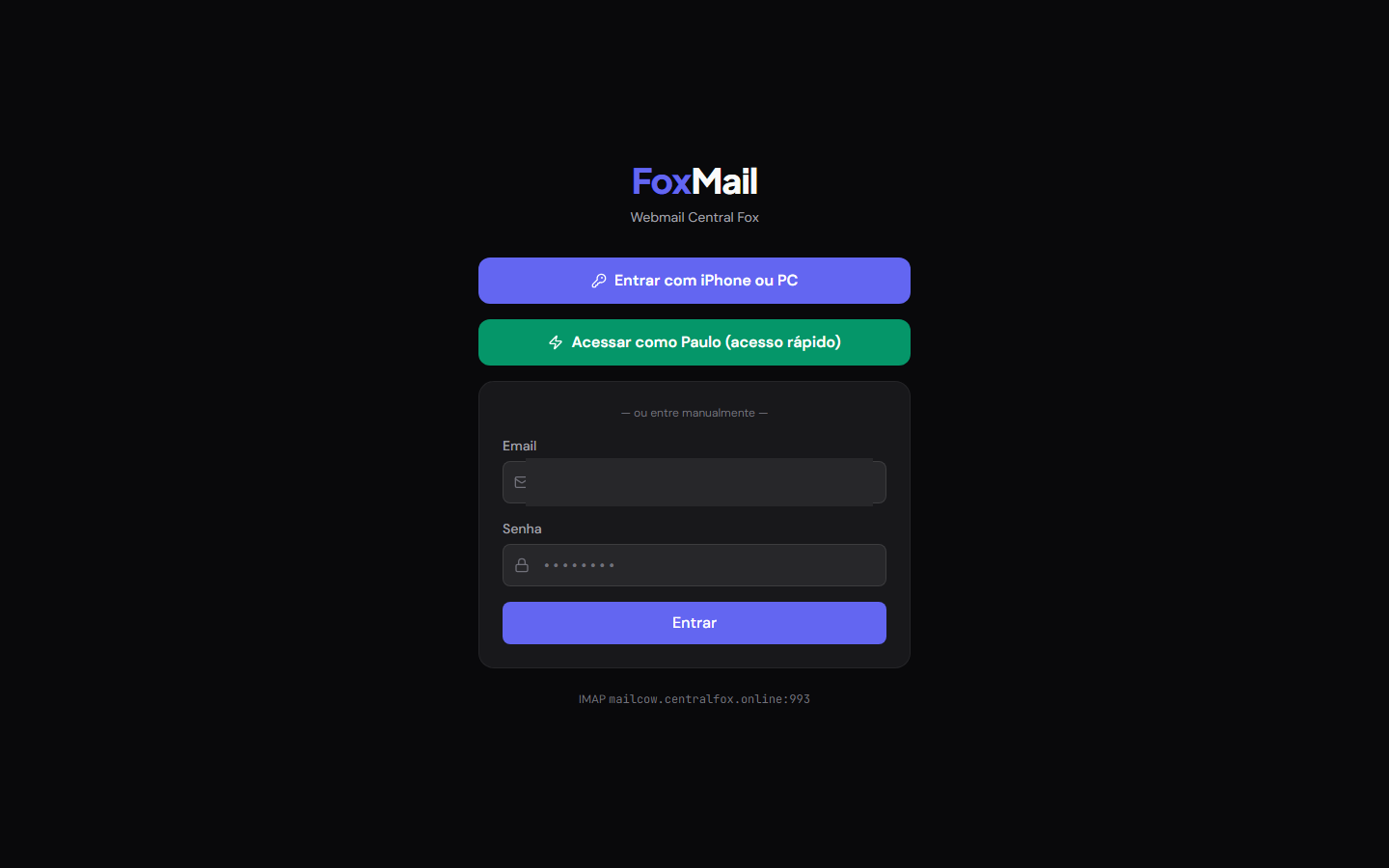 Demo del producto: FoxMail