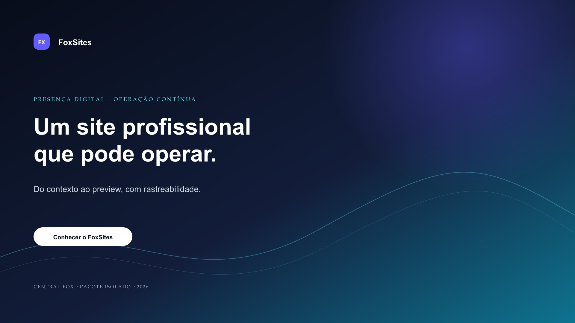 Product demo: FoxSites