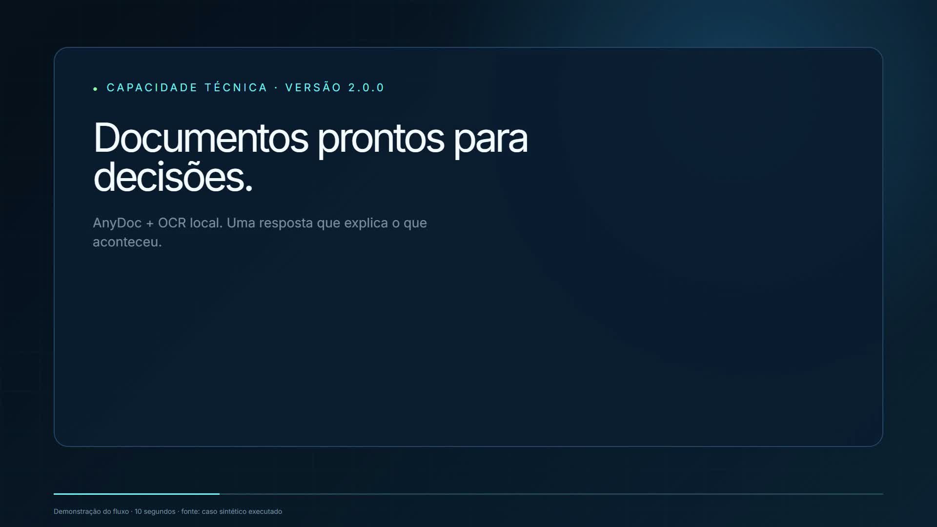 Demo del producto: Normalizador documental